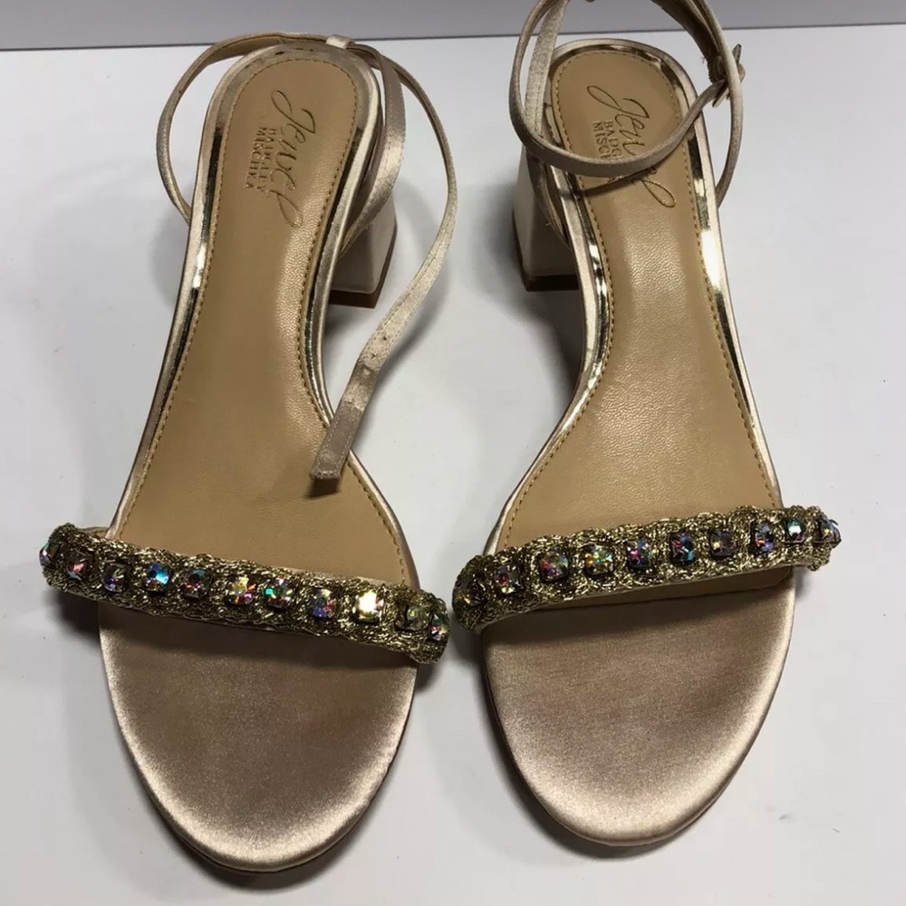 Jewel Badgley Mischka Odonna Womens Sandal Size 6.5M - Picture 3 of 5